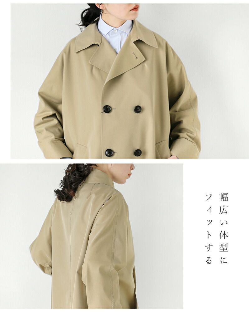 TICCA ティッカ コットン テント トレンチコート tbfs-161 レディース