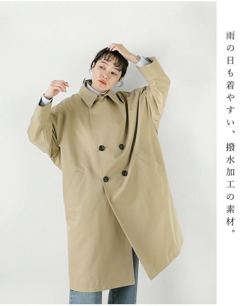 TICCA ティッカ コットン テント トレンチコート tbfs-161 レディース
