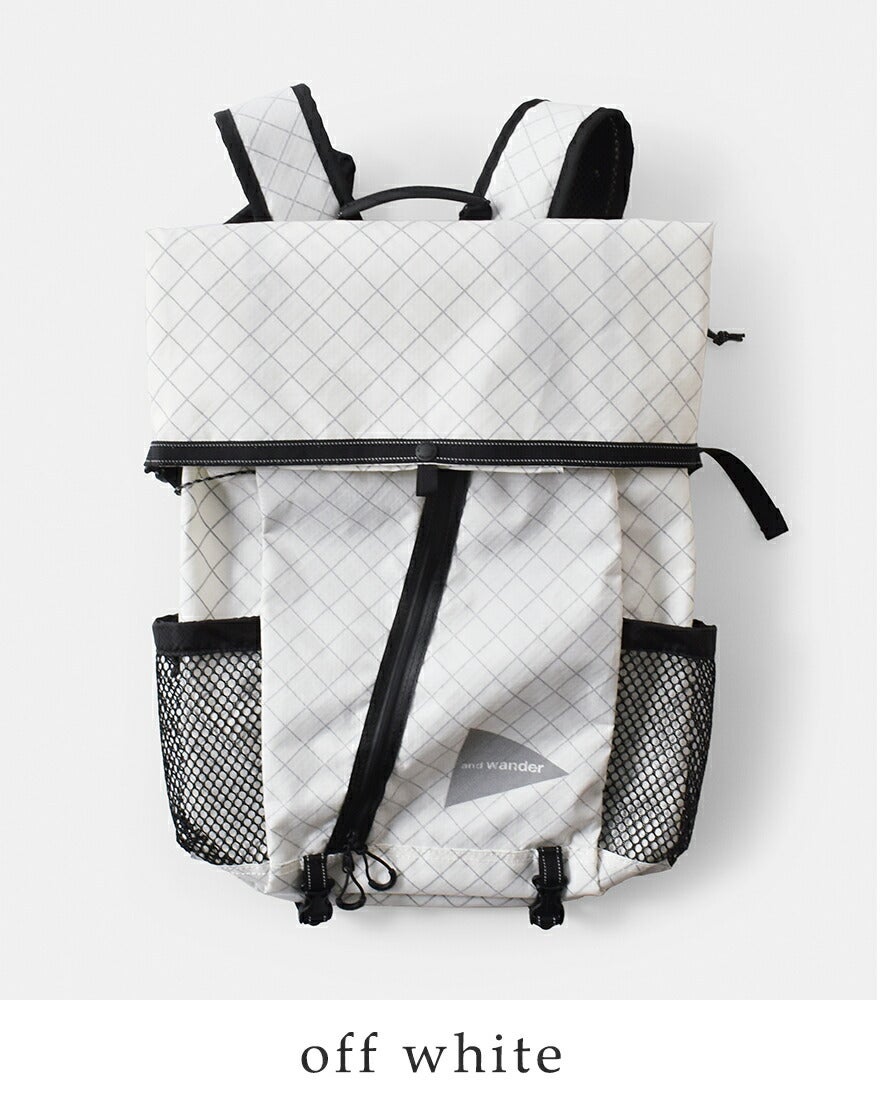 and wander アンドワンダー エコパック 18L バックパック ECOPAK 18L