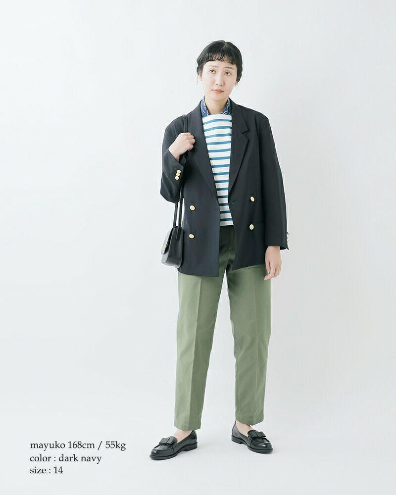 Gymphlex ジムフレックス ウールミックス ダブルブレスト ジャケット