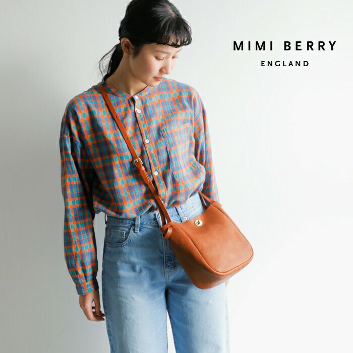 Mimi ミミ レザー ショルダー バッグ “Val” valレディース 2025aw新作