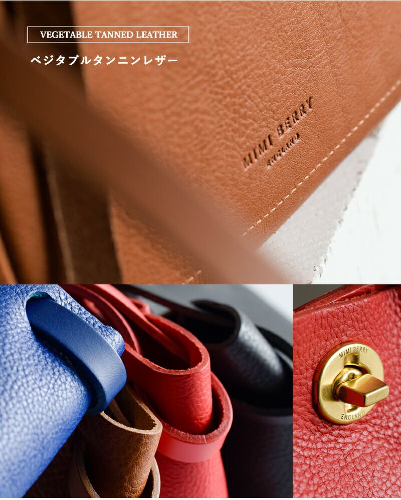 Mimi ミミ レザー ショルダー バッグ “Val” valレディース 2025aw新作