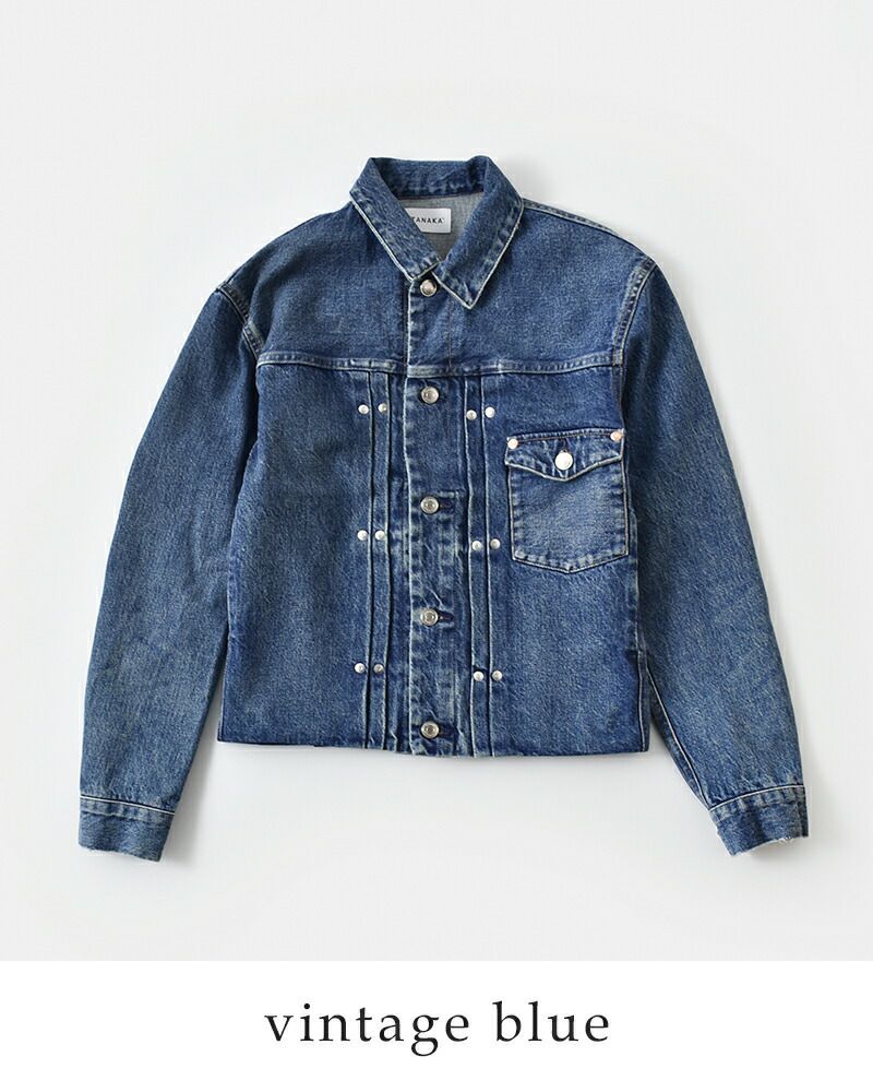 60%OFF】TANAKA タナカ コットン セルビッチ デニム ジャケット “THE