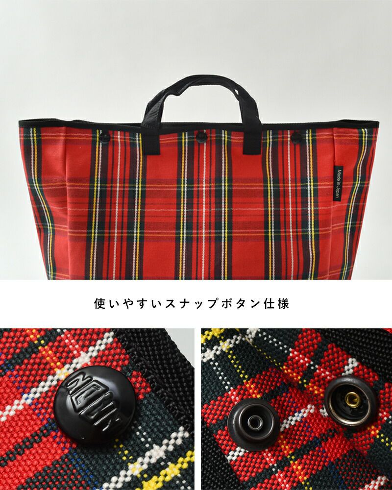 クーポン対象】BAG'n'NOUN バッグンナウン 6号帆布 コットン チェック