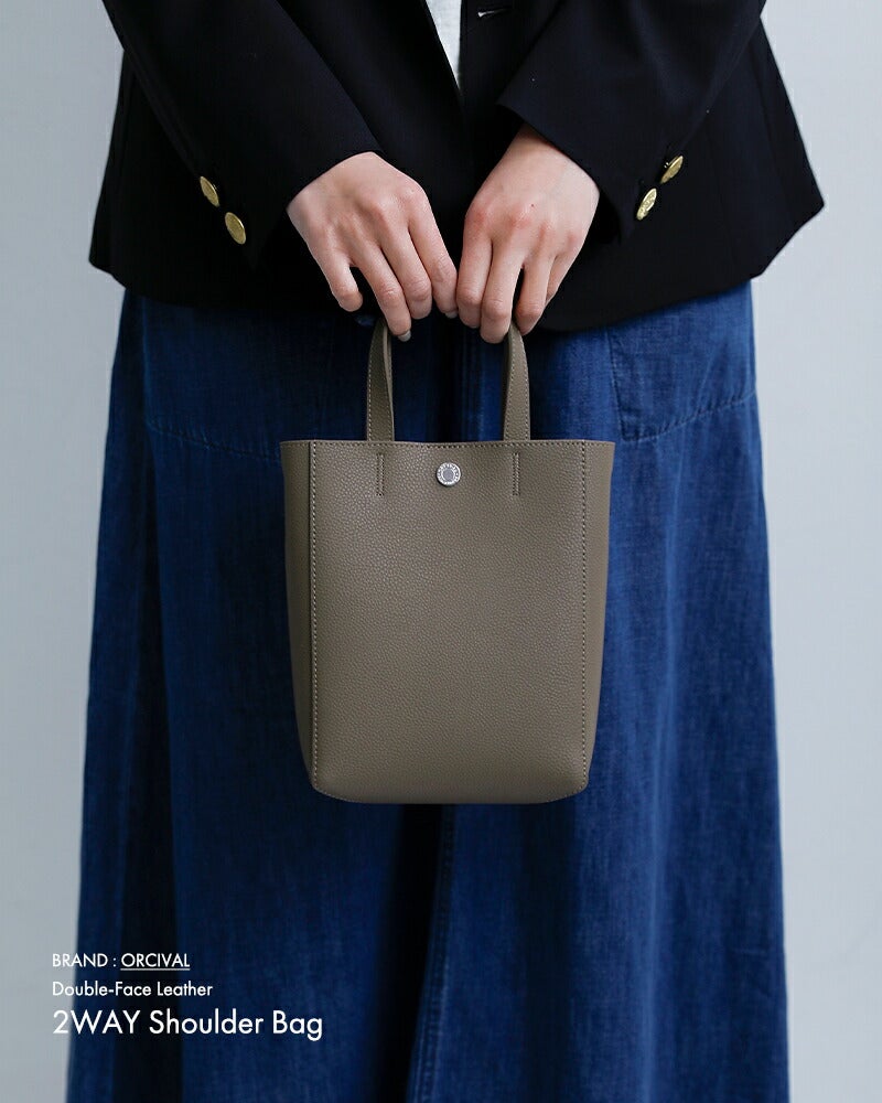 FGD オバラ ORR ２枚セット ORCIVAL オーチバル オーシバル ダブルフェイスレザー 2way ショルダー
