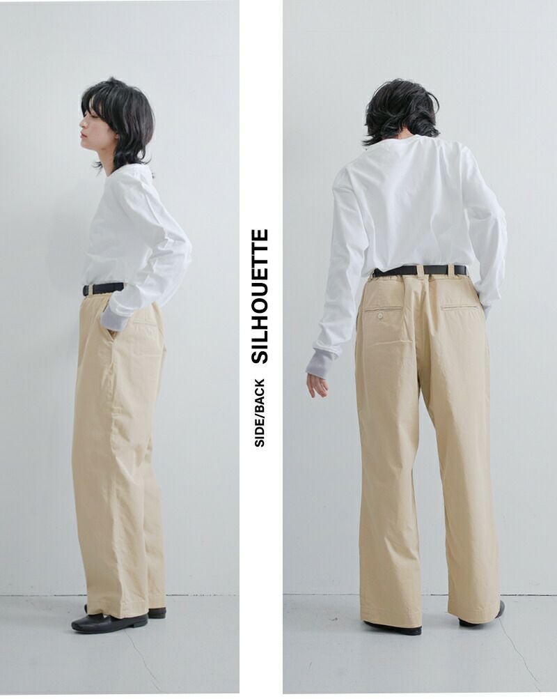 chimala チマラ チノ トラウザー パンツ cs39-wp15-rf レディース