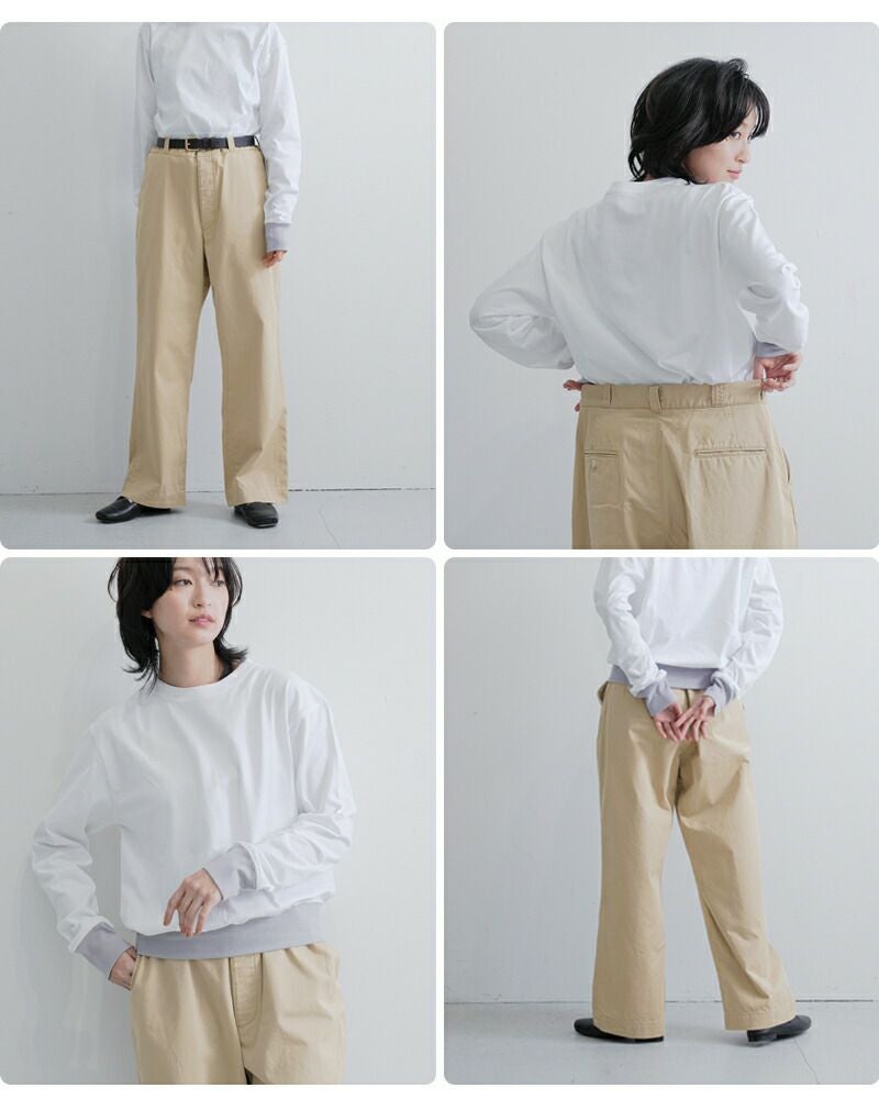 chimala チマラ チノ トラウザー パンツ cs39-wp15-rf レディース