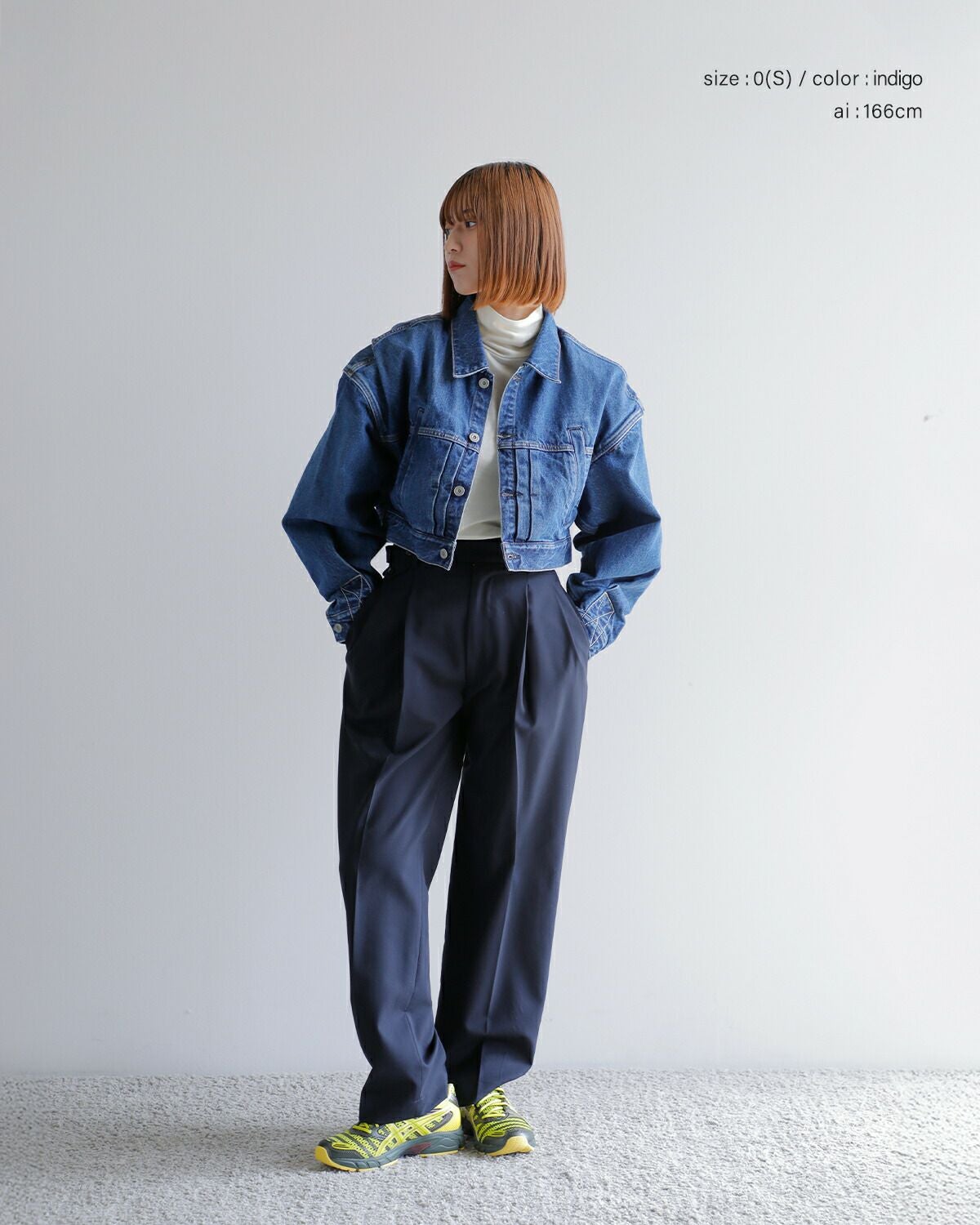 NEIGHBORHOOD デニムジャケット　短丈　ショート丈　濃紺　S ショート丈デニムジャケット[cu506] | レディースファッション通販の
