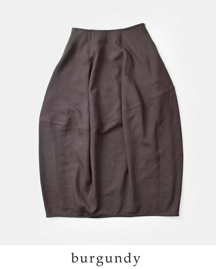 60%OFF】YLEVE イレーヴ バレルシルエット テンセル スカート “TENCEL