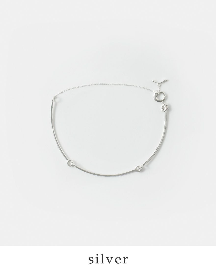 JAMIRAY ジャミレイ ムーン シルバー チョーカー “MOON CHOKER SV” 242