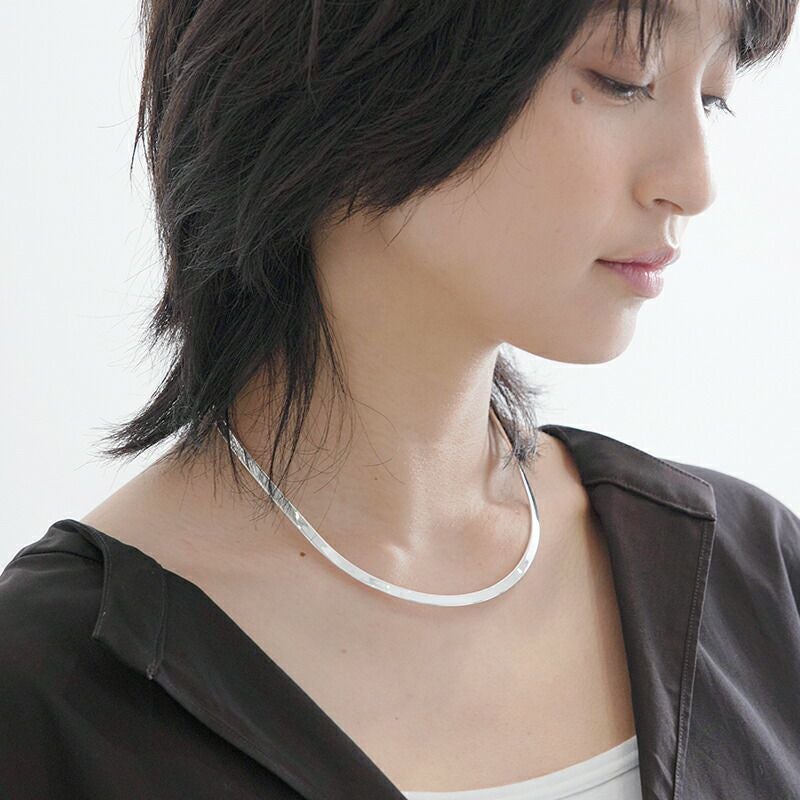 JAMIRAY ジャミレイ シルバー プレート チョーカー S “PLATE CHOKER S