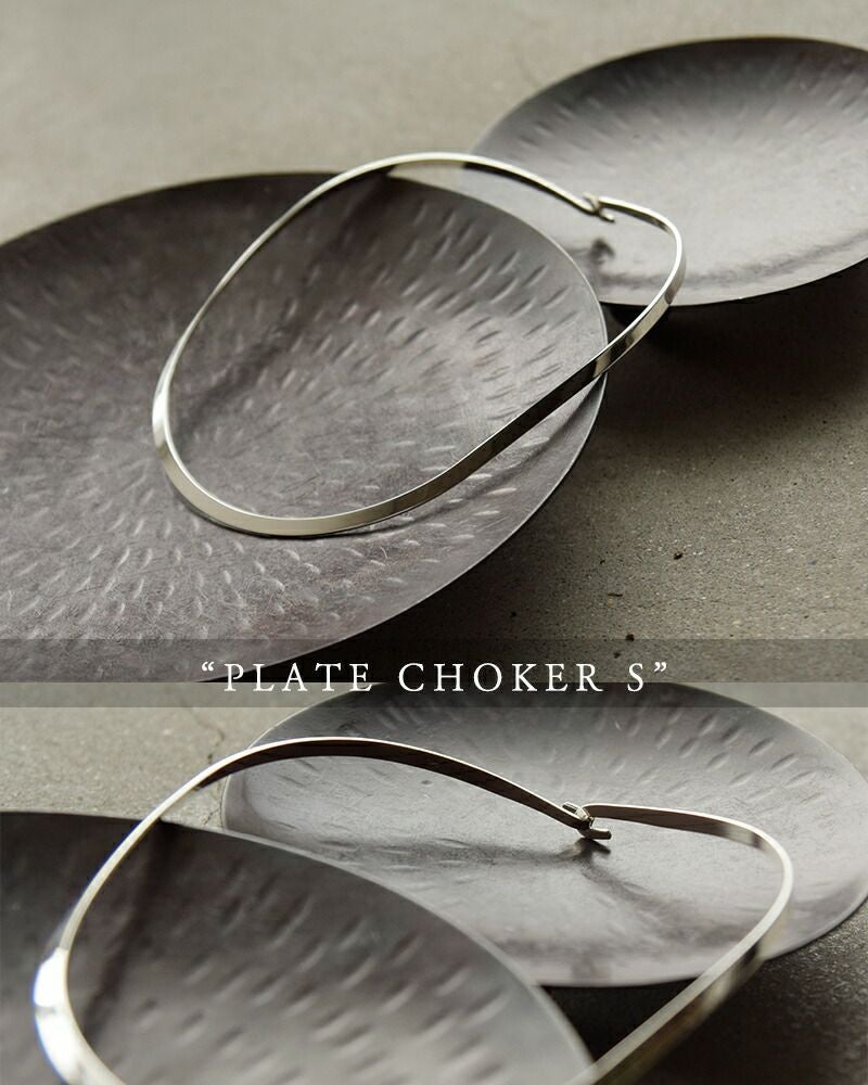JAMIRAY ジャミレイ シルバー プレート チョーカー S “PLATE CHOKER S