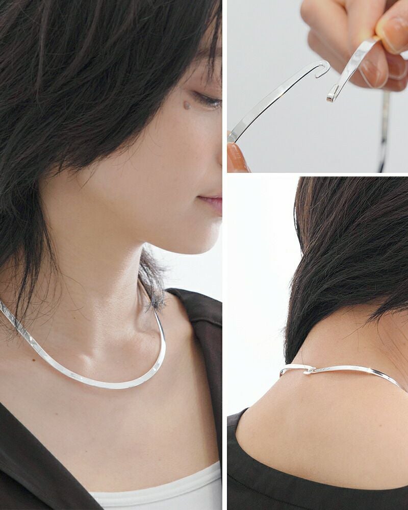 JAMIRAY ジャミレイ シルバー プレート チョーカー S “PLATE CHOKER S