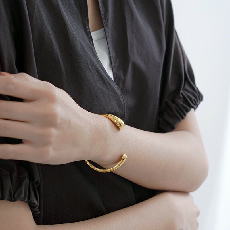 JAMIRAY ジャミレイ ワインディング ゴールド バングル “WINDING