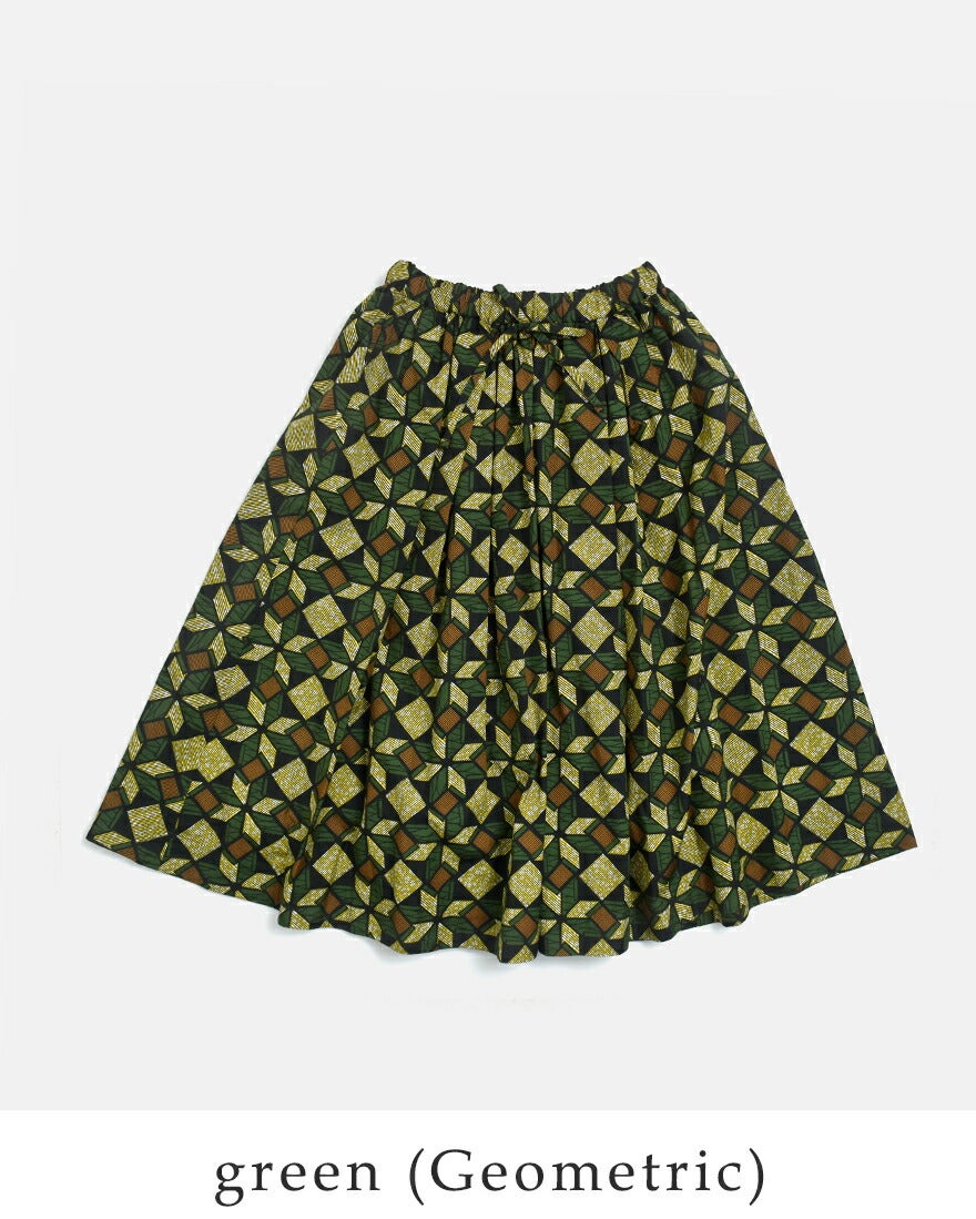 30%OFF】Le Glazik ルグラジック コットン バティックプリント タック
