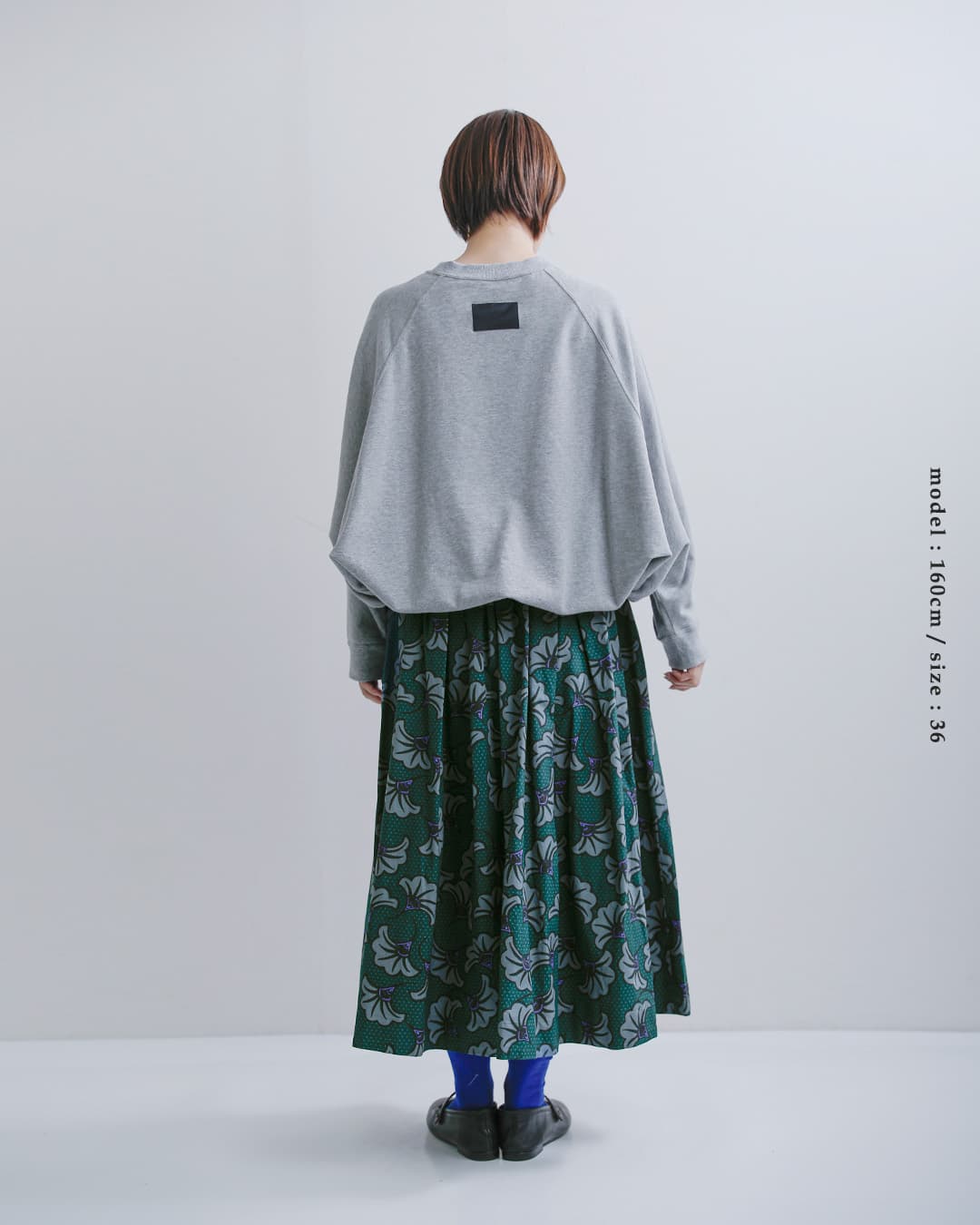 30%OFF】Le Glazik ルグラジック コットン バティックプリント タック