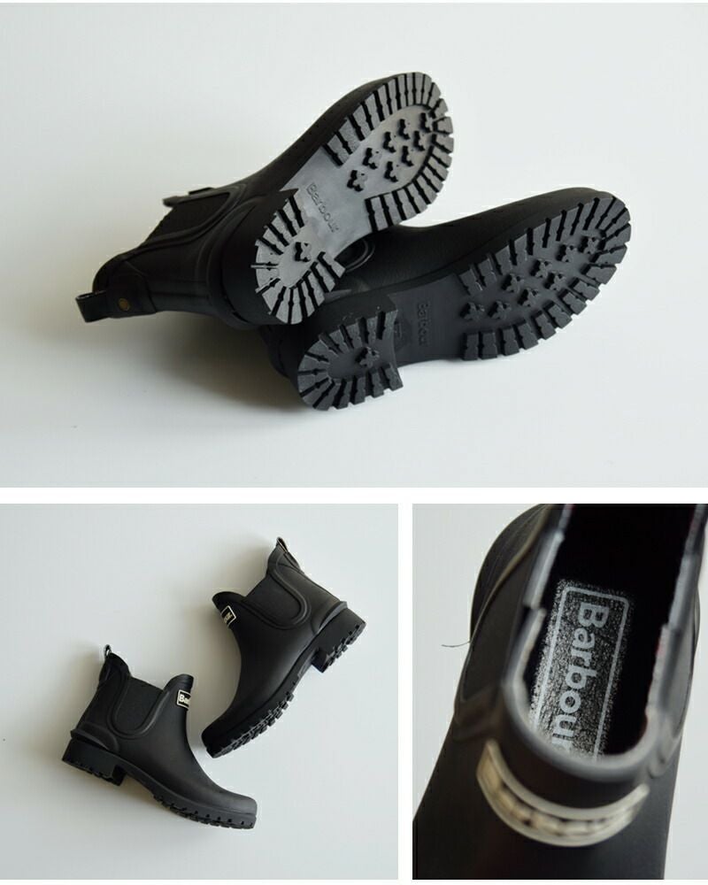 Barbour バブアー サイドゴア ショート ブーツ “wilton chelsea welly