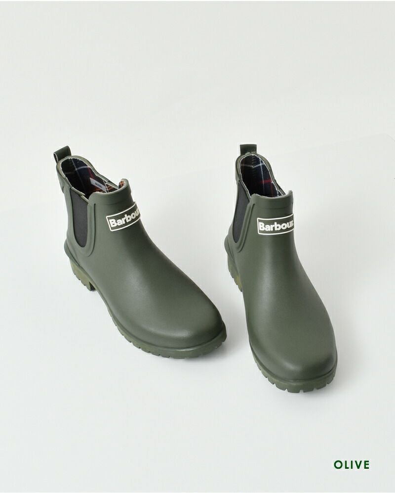 Barbour バブアー サイドゴア ショート ブーツ “wilton chelsea welly
