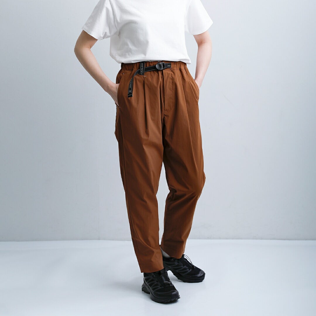 and wander アンドワンダー 速乾 UVカット ストレッチ パンツ UV cut