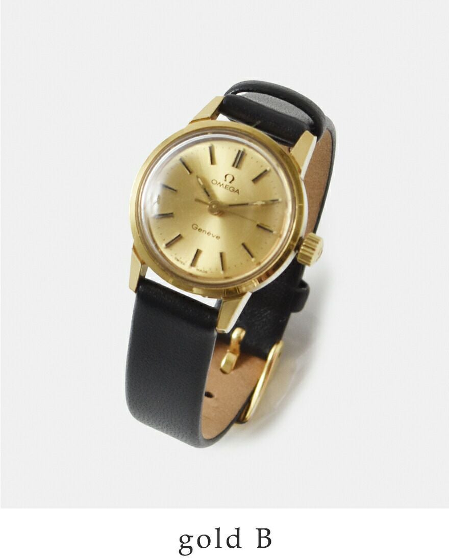 OMEGA オメガ カウレザー ベルト ヴィンテージ ウォッチ ks-629-827-ms