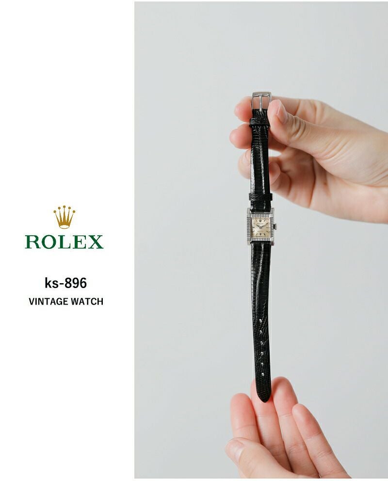 ROLEX ロレックス テジュ リザード ベルト ヴィンテージ ウォッチ ks