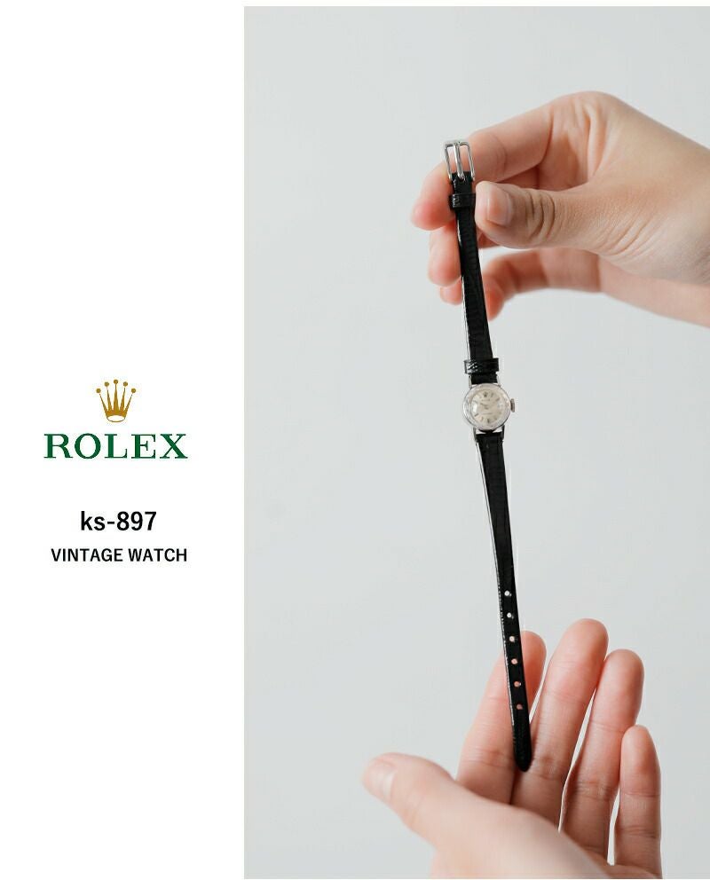 ROLEX ロレックス テジュ リザード ベルト ヴィンテージ ウォッチ ks