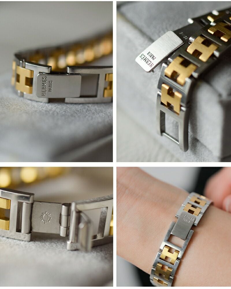 HERMES エルメス ステンレス GP ヴィンテージ ウォッチ ks-961-fn