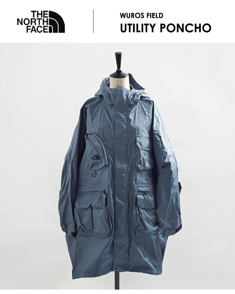 THE NORTH FACE ウーロスフィールドユーティリティポンチョ　未使用 THE NORTH FACE ノースフェイス 防水 透湿 ウーロスフィールド