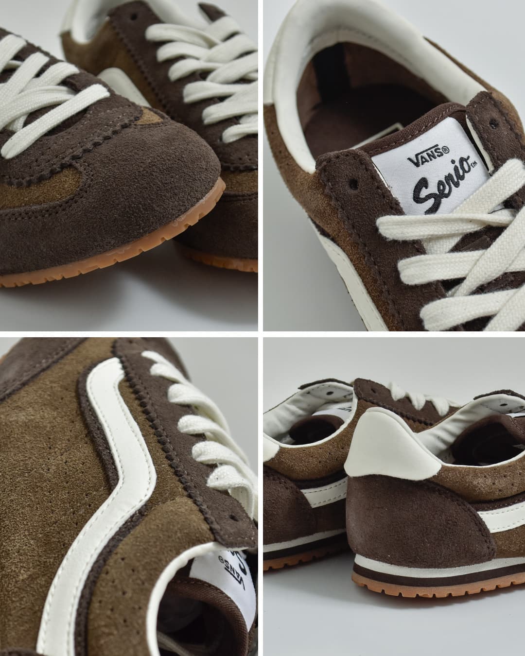 Vans ヴァンズ スーパー ロープロ レザー アッパー スニーカー “Super