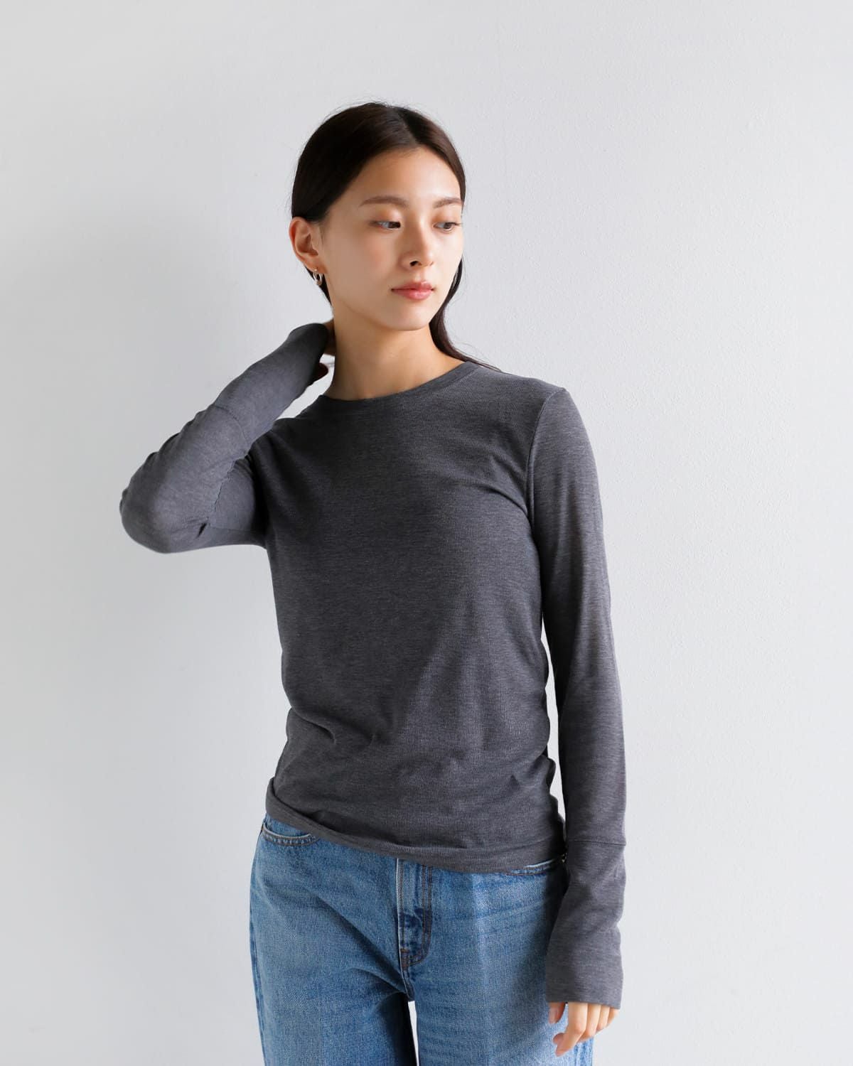 kiehtova キエトヴァ シアー ロング トップス “SHEER LONG TOPS