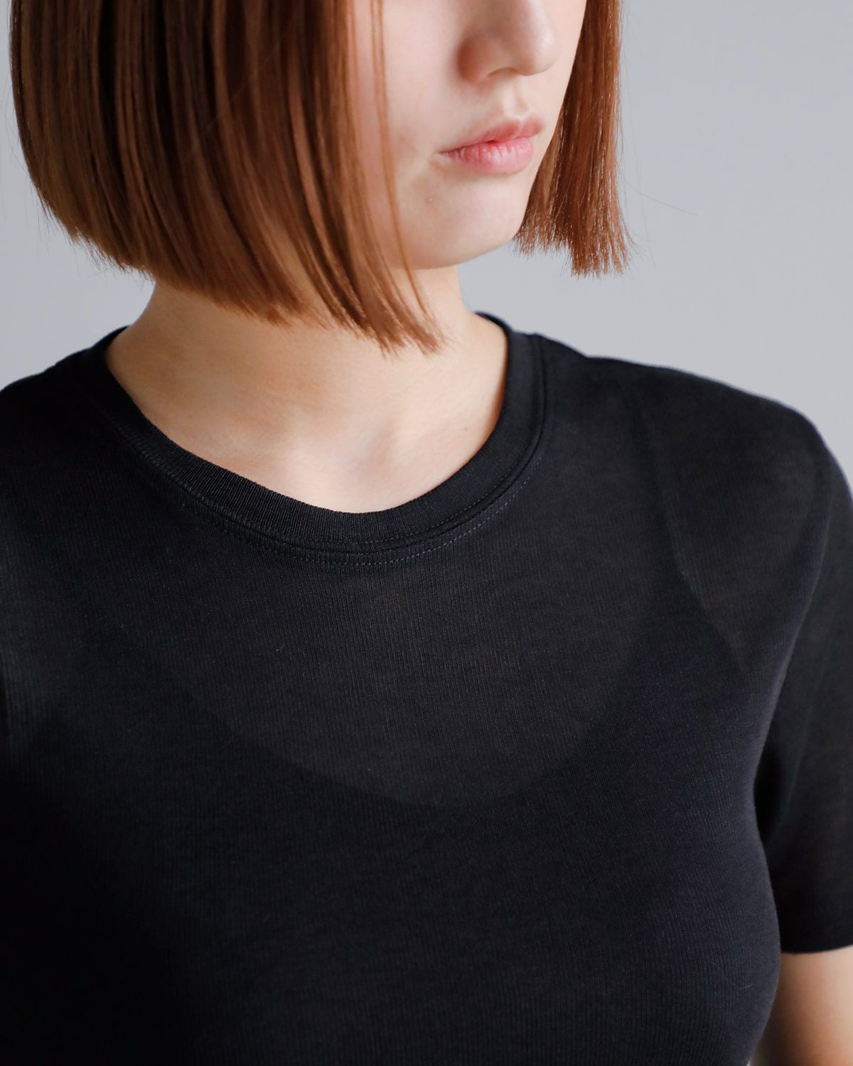 kiehtova キエトヴァ シアー トップス 半袖 Tシャツ “SHEER TOPS