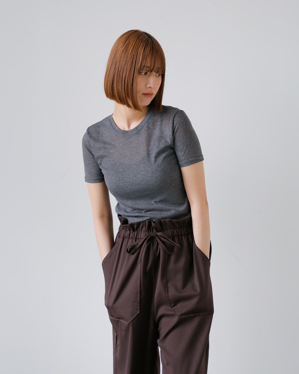 kiehtova キエトヴァ シアー トップス 半袖 Tシャツ “SHEER TOPS