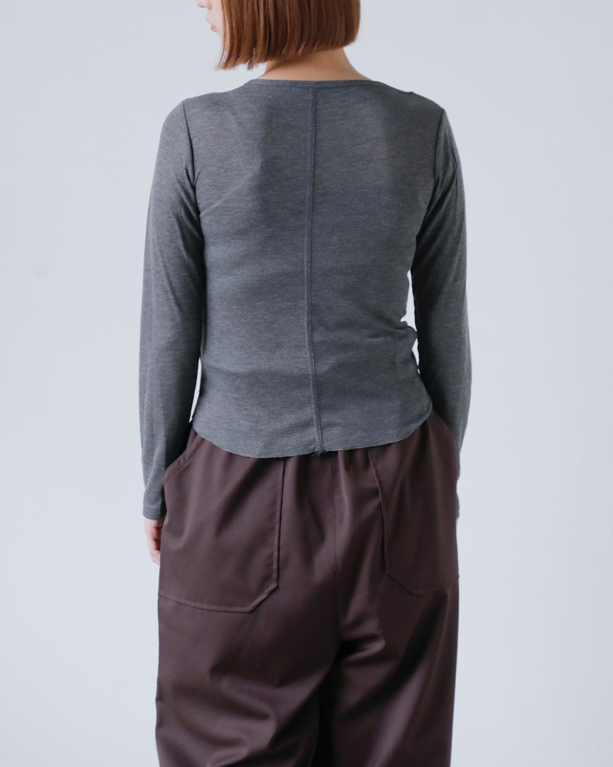 kiehtova キエトヴァ レイヤード シアー トップス “LAYERED SHEER TOPS