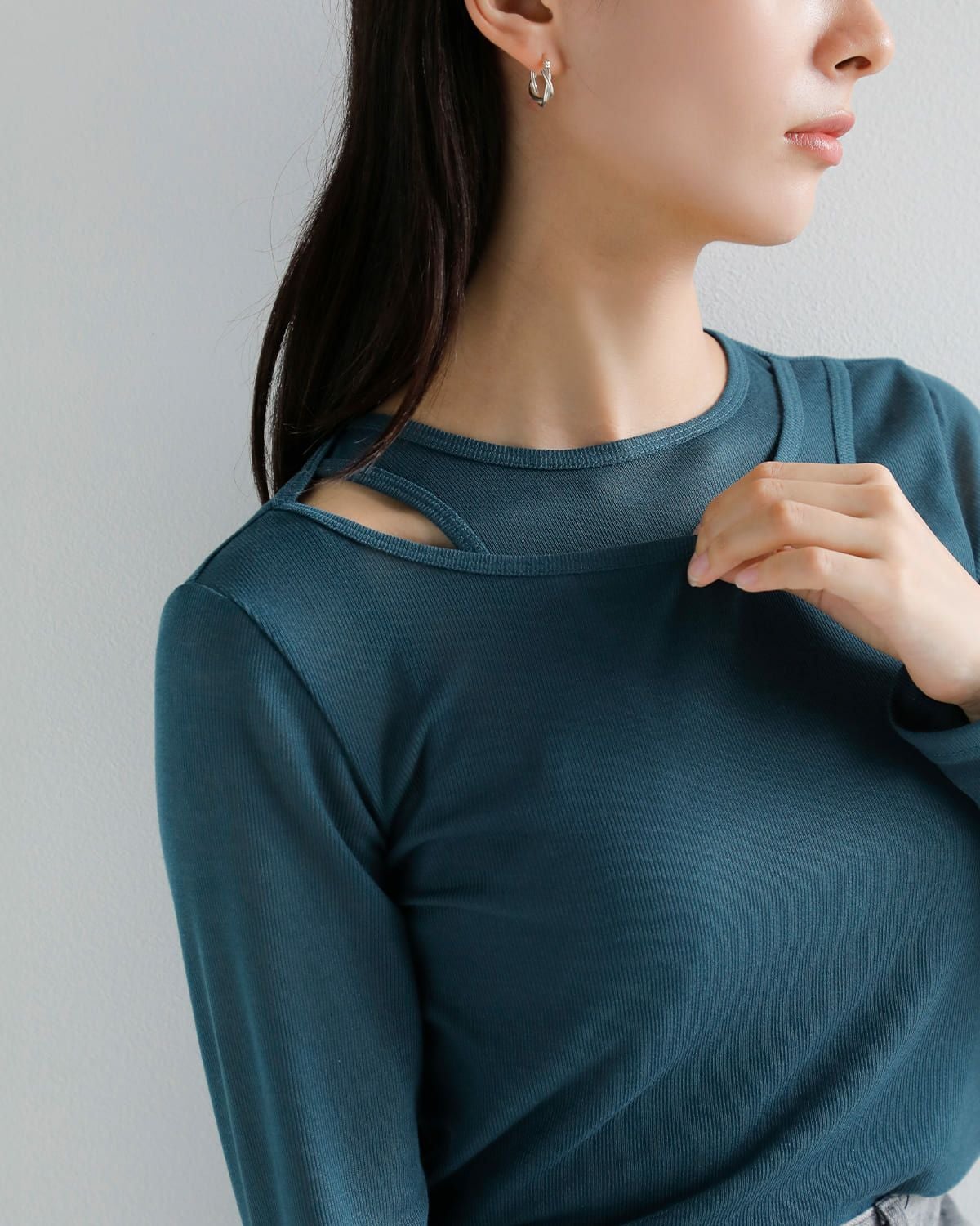 トップス kise Silver Heather KPI Quarter Zip | Mizzen+Main