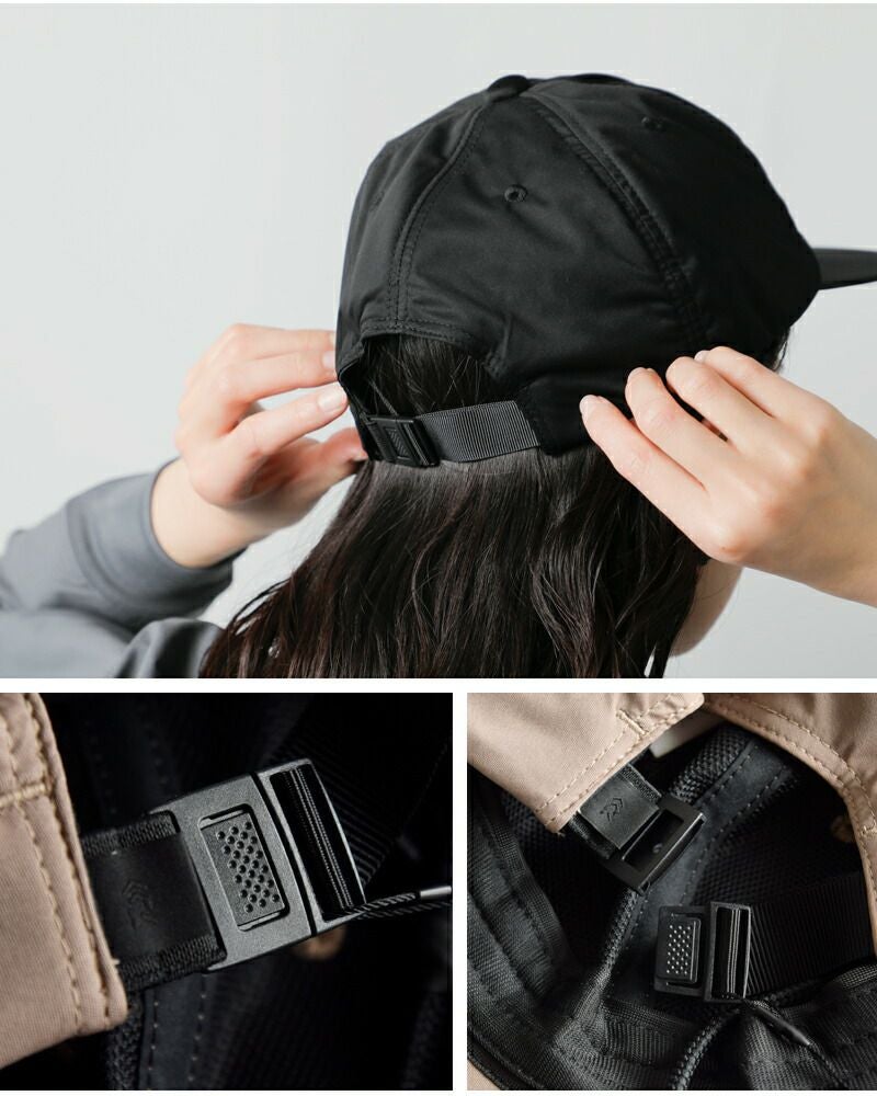 TECH キャップ付き サングラス Tシャツ ブラック Daiwa PERTEX ピアサーティナイン PIER39(ダイワ DAIWA | CAP 6PANEL ウェア