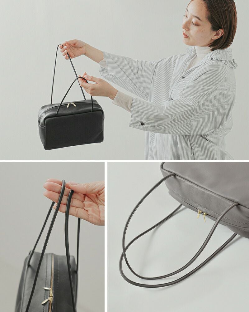 mee様御専用です。エヴァムエヴァ evameva レザー巾着 evam eva - mee様御専用です。エヴァムエヴァ evameva レザー巾着の