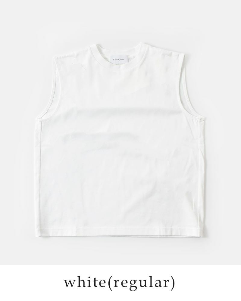 Nicolas Jenson ニコラジェンソン コットン ノースリーブ カットソー