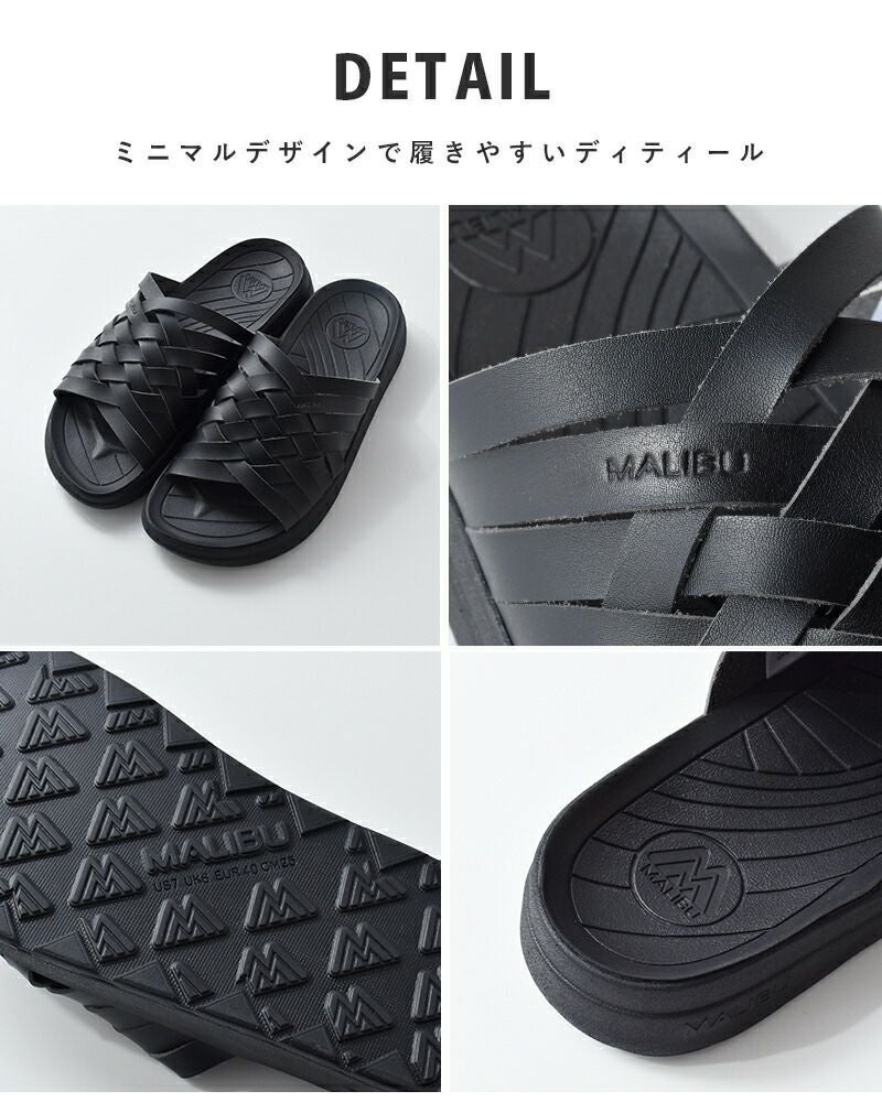 MALIBU SANDALS マリブサンダルズ ズマ フラット メッシュ スライド