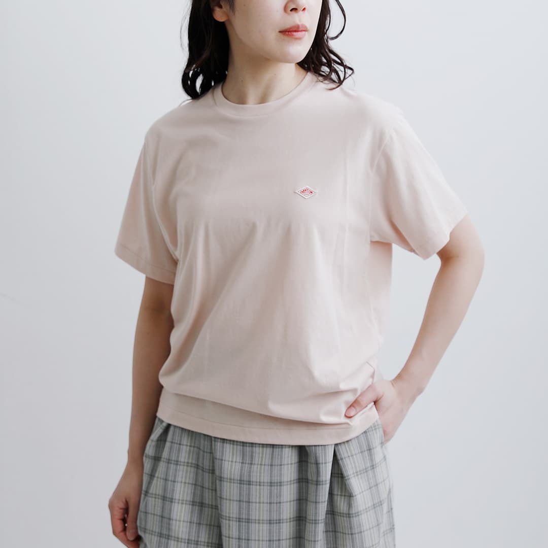 DANTON ダントン コットン ジャージー クルーネック インナーTシャツ
