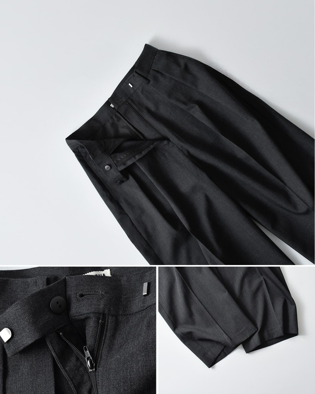 60%OFF】CREDONA クレドナ ウール スラックス イチグン パンツ “THE C