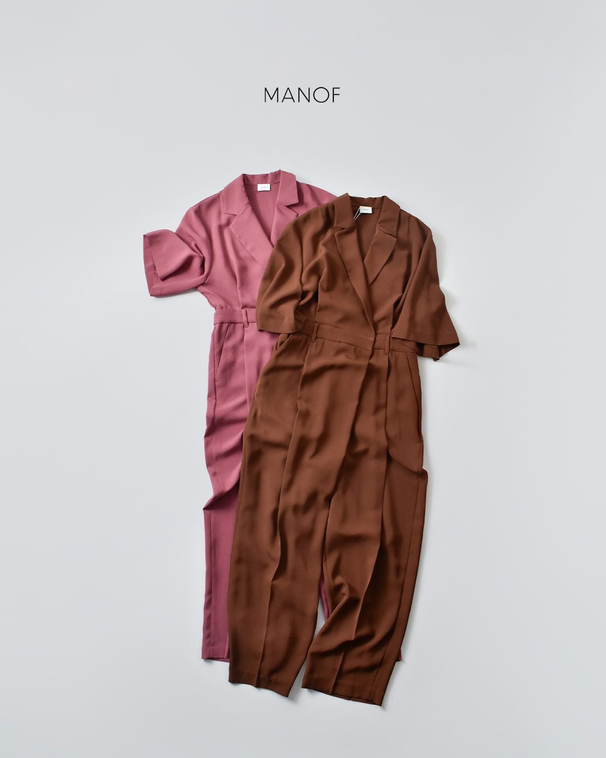 60%OFF】MANOF マノフ テーラード オールインワン 88112-5102-kk