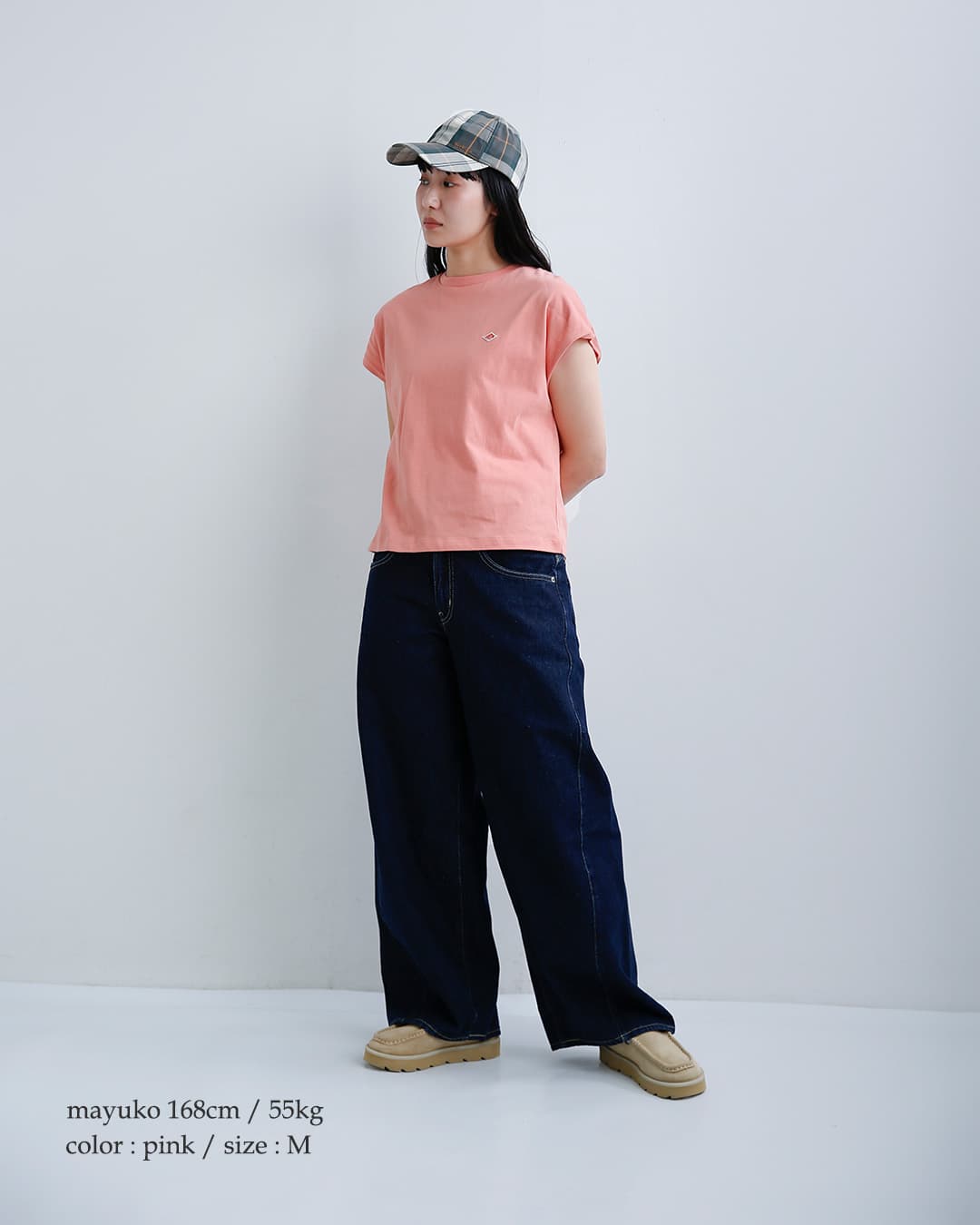 DANTON ダントン コットン コットン ドルマンスリーブ 半袖 Tシャツ dt