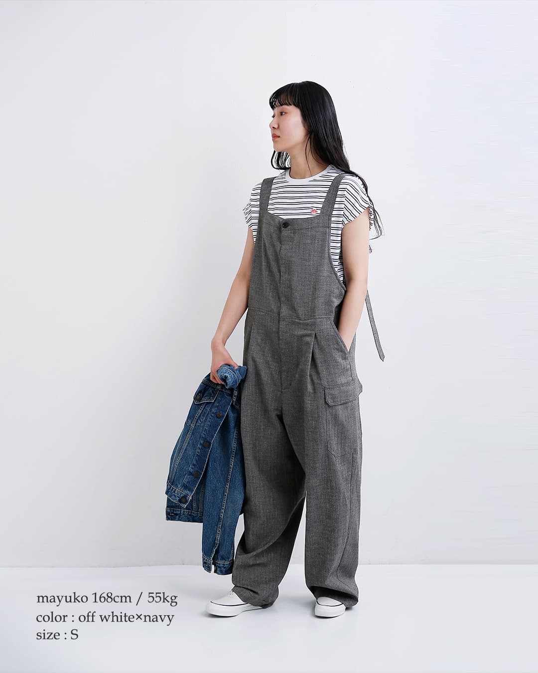 DANTON ダントン コットン ドルマンスリーブ ボーダー 半袖Tシャツ dt