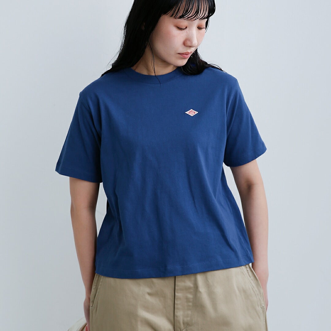 DANTON ダントン コットン天竺 半袖Tシャツ dt-c0404cjj レディース