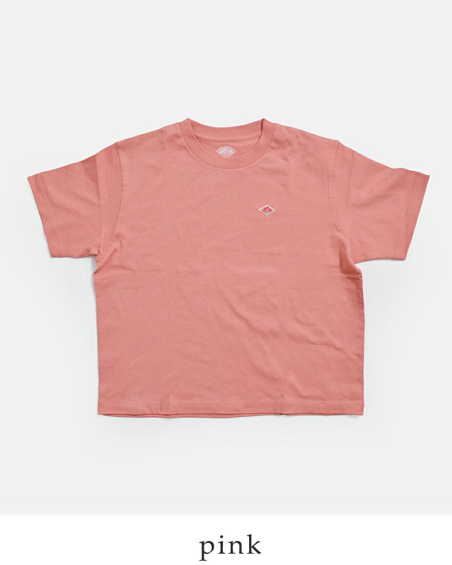 DANTON ダントン コットン天竺 半袖Tシャツ dt-c0404cjj レディース