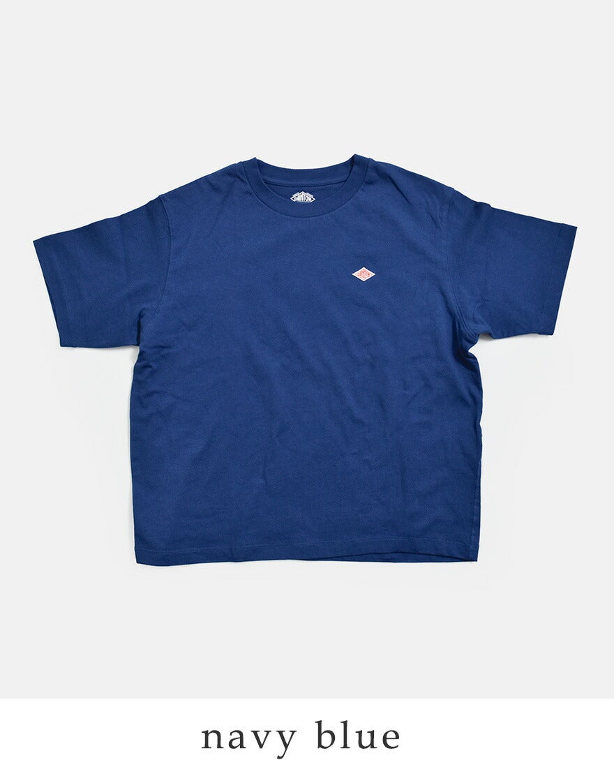DANTON ダントン コットン天竺 半袖Tシャツ dt-c0404cjj レディース