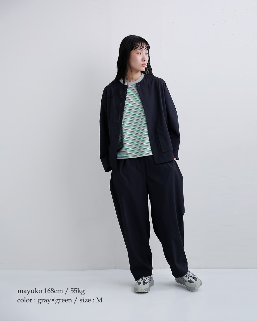 PARTIMENTO WOMEN ボーダー 長袖 半袖 カットソー ボタン DANTON ダントン コットン天竺ボーダー 半袖Tシャツ dt-c0404cjj-same1