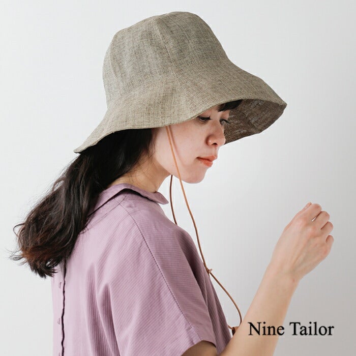 NEW]Nine Tailor ナインテイラー チューリップハット Poir Orchid Hat