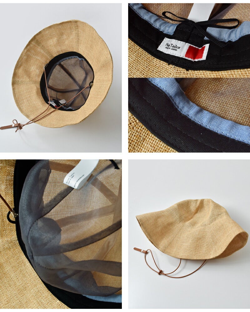 3こ1】【20%OFF】[NEW]Nine Tailor ナインテイラー チューリップハット