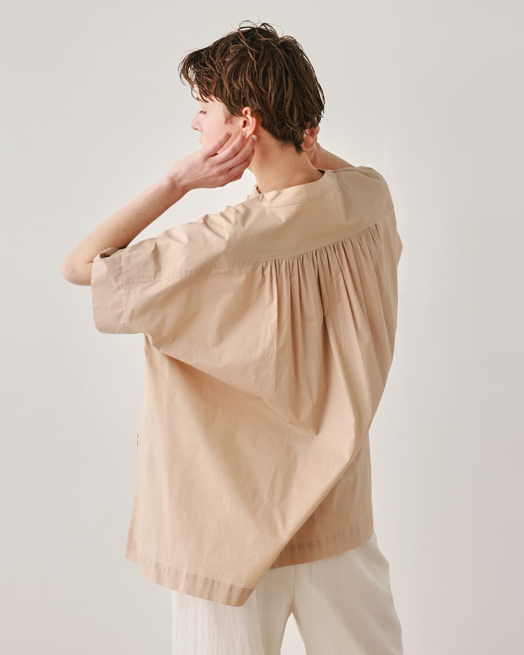 kelen ケレン アシンメトリー フリル デザイン ブラウス RIFFUL